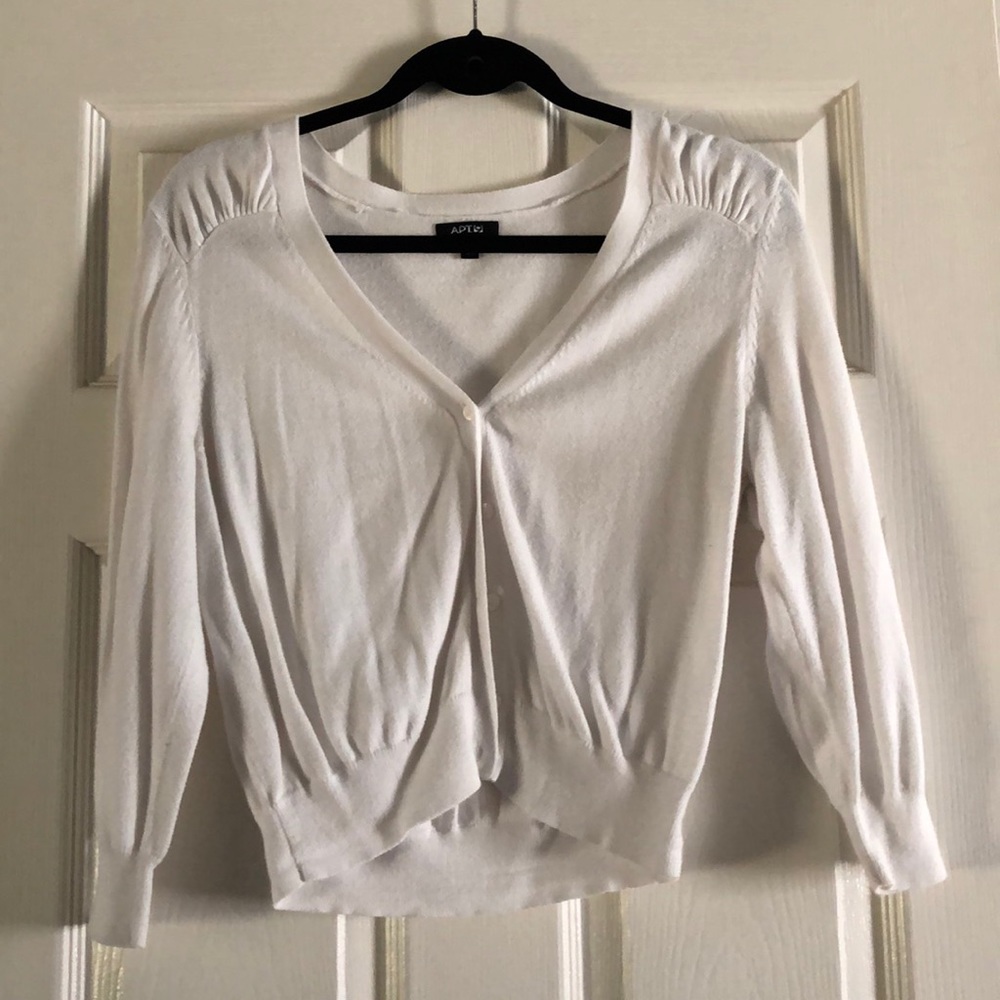 White lightweight cover up